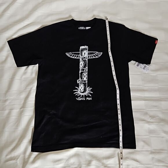 Vans Men's Classic M Wizard Totem Cotton T-shirt Black Small - Picture 11 of 16